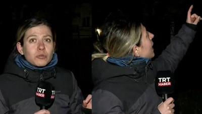 TRT muhabiri Damla Bürçeler nefes nefese kaldı! Roketler peş peşe ateşlendi