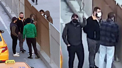 Taksici ile yabancı uyruklu yolcunun ücret tartışması