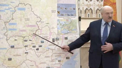 Lukaşenko haritayı ifşa etti! Rusya'nın hedefinde hangi ülke var?