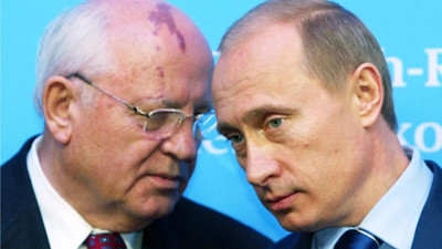 Putin'den Sovyetler Birliği'ni dağıtan Mihail Gorbaçov'a mektup