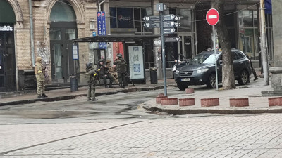 Kiev sokaklarından son fotoğraf geldi. Savaş muhabiri Cem Tekel paylaştı