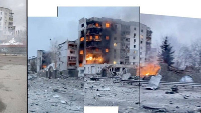 Bunca acının arasında bu da trajikomik olay! Kaytyuşa füzelerine molotof attılar