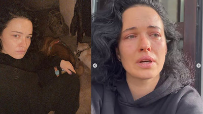 Ukraynalı model Dasha Astafieva sığınakta hüngür hüngür ağladı! Savaştaki son durumu anlattı