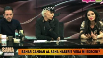 Canlı yayında korku dolu anlar! Bahar Candan ile tartışan gazeteci Başak Çokan epilepsi krizi geçirdi