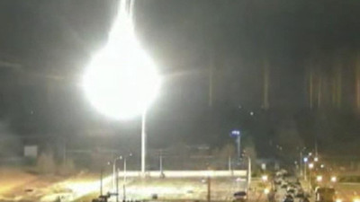 Rusya'nın vurduğu nükleer santraldeki yangın söndürüldü