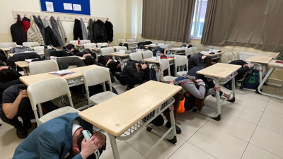 İstanbul’da gerçeğini aratmayan deprem tatbikatı