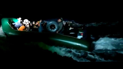 Muğla açıklarında 35 göçmen lastik botta yakalandı