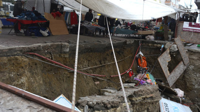 Avcılar'daki semt pazarında korku dolu anlar