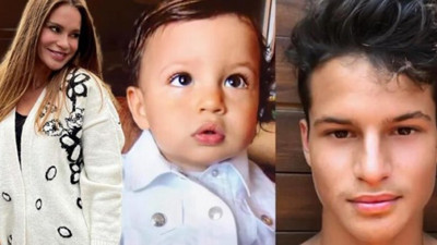 O artık 18 yaşında, yakışıklı bir delikanlı oldu