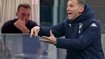 Shevchenko ağlayarak yardım istedi