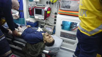 Genç adama yaylım ateşi