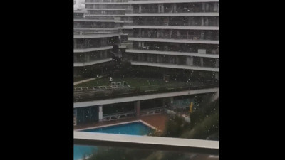 Burası Bahçeşehir! Kar İstanbul'a dalga dalga yayılıyor