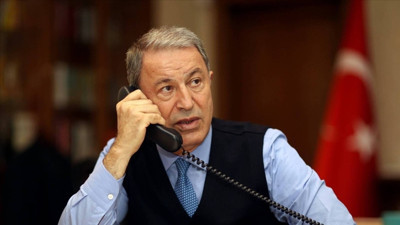 Bakan Akar mevkidaşı Reznikov ile görüştü