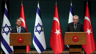 Erdoğan ile görüşen İsrail Cumhurbaşkanı'nın sözleri kriz yarattı