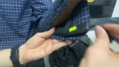 Ehliyet sınavı için hazırlanan kopya düzeneği polisi bile şok etti