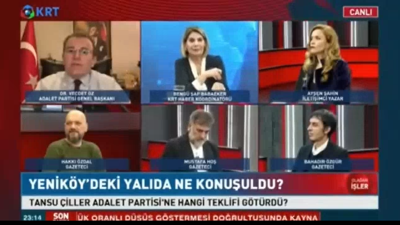 Tansu Çiller’in gizli görüşmesi deşifre oldu. Canlı yayında açıkladı