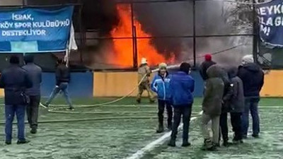 Kömürlükte başladı gecekonduyu ve sahayı yaktı