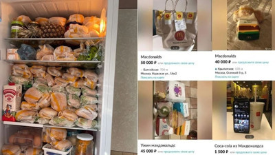 Hamburgerleri stoklayıp binlerce liraya satıyorlar