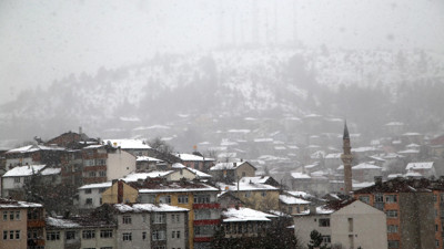 Kastamonu'da sis ve kar etkili oluyor