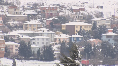 Çatalca beyaza büründü