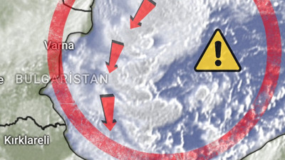 İstanbul’a çığ gibi düşecek. Son Uydu görüntüleri paylaşıldı. Aybar tufan kütlelerini gönderdi
