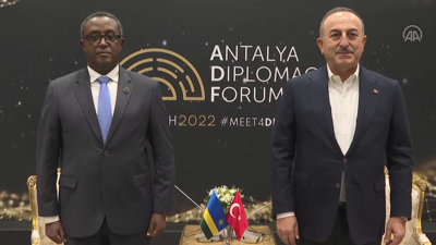 Çavuşoğlu mevkidaşı Biruta ile görüştü