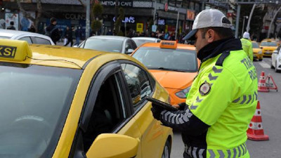 Trafik uygulamasında 549 araç trafikten menedildi