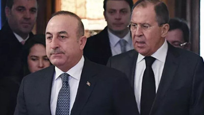 Bakan Çavuşoğlu, Rus mevkidaşı Lavrov ile görüştü (12 Mart 2022)