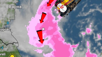 Kar fırtınası çöktü! Aybar bulutları İstanbul'un tam üstüne geldi!