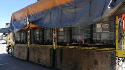 Durdurulan kamyondan 16 bin litre kaçak akaryakıt çıktı