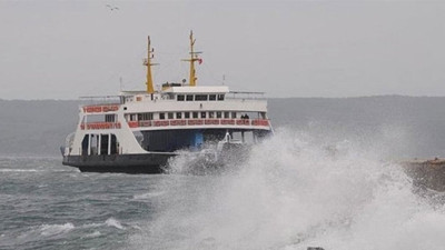 Deniz ulaşımına olumsuz hava engeli (13 Mart 2022)