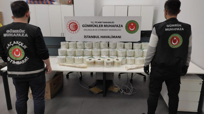 İstanbul Havalimanı'nda büyük uyuşturucu operasyonu