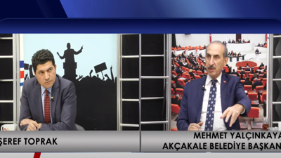 AKP'li belediye başkanı Mehmet Yalçınkaya canlı yayında öyle şeyler söyledi ki. Şanlıurfalılar çok kızacak