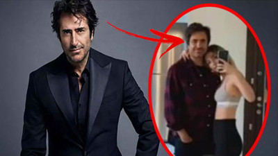 Yasak aşk iddiası! Mahsun Kırmızıgül, genç kadınla sarmaş dolaş