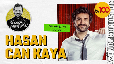 Candaş Tolga Işık’ın sunduğu Az Önce Konuştum'un ilk bölüm konuğu Hasan Can Kaya