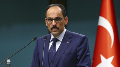 İbrahim Kalın, Macron'un Özel Temsilcisi ile görüştü