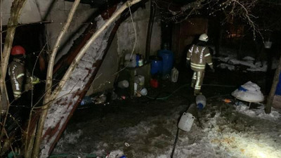 Beykoz'da ahırda yangın! 10 büyükbaş hayvan öldü