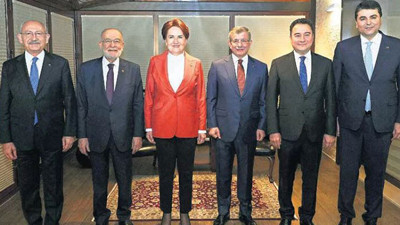 Tarih belli oldu! 6 parti lideri buluşuyor