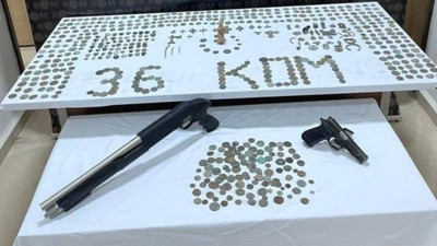 Kars'ta Roma ve Bizans dönemine ait 632 eser ele geçirildi