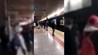 Ankara Metrosu'nda duygulandıran 18 Mart anonsu