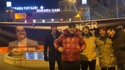 Hüseyin Baş'tan, Mustafa Sarıgül taklidi: Niye az bayrak astın?