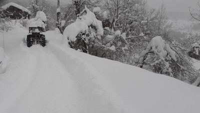 Kastamonu’da 443 köy yolunu ulaşıma kapattı