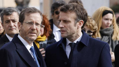 Macron ve Herzog bir araya geldi