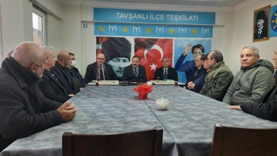 İYİ Parti Genel Başkan Yardımcısı Yavuz Ağıralioğlu'ndan Tavşanlı'ya ziyaret