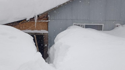 Düzce’de kar kalınlığı zor anlar yaşatıyor