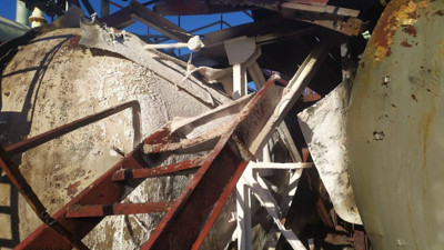 Ukrayna'da ilk kimyasal sızıntı meydana geldi. Tüm dünya bundan korkuyordu