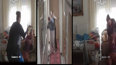 Kadıköy'de bakıcı dehşeti kamerada! Ellerin kırılsın senin kadın…
