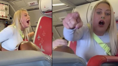Yolcuları canından bezdirdi! Antalya'ya gelen uçakta ortalığı birbirine kattı