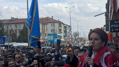 AKP'nin kalesinde 'Başbakan Akşener' sloganları yeri göğü inletti