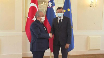 TBMM Başkanı Şentop’tan Slovenya’da